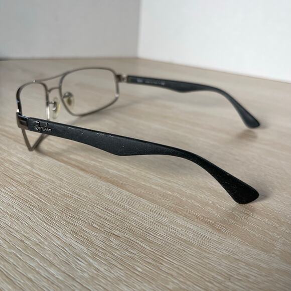 Ray-Ban RB3445 004 Rubber Gunmetal Pilot Sunglasses FRAMES ONLY 61-17 READ - Picture 8 of 11